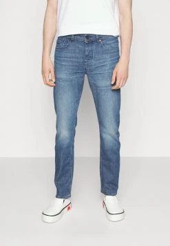 BOSS TABER - Vaqueros Tapered - Navy, Hombre