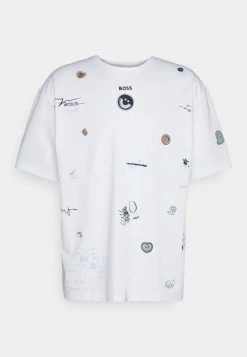 BOSS TIRAXART - Camiseta Estampada - White, Hombre