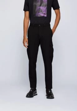 BOSS TABER - Pantalones Cargo - Black, Hombre