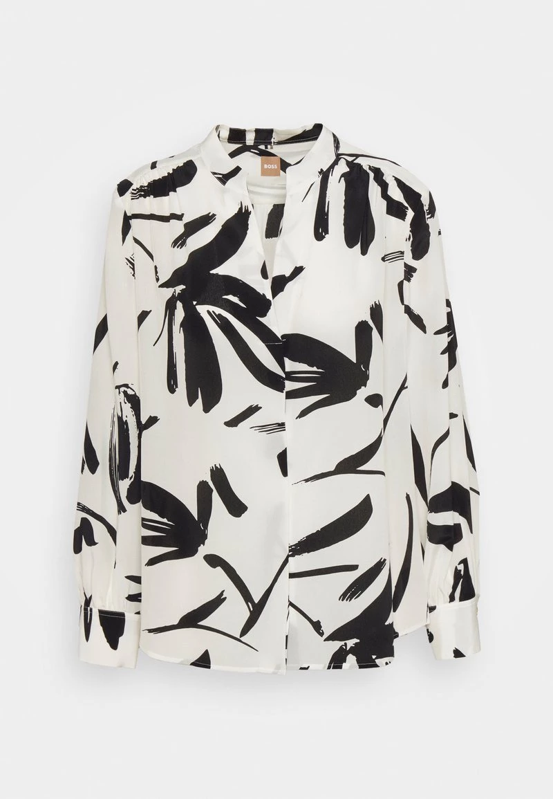 BOSS BANORA - Blusa - White/black, Mujer 6 BOSS BANORA - Blusa - White/black, Mujer - Imagen 6