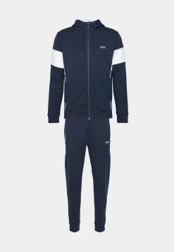 BOSS TRACKSUIT SET - Jersey Con Capucha - Navy, Hombre -Outlet BOSS Tienda a3be758ec8c5402ca9b1bb03506b9954