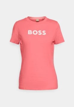 BOSS ELOGO - Camiseta Estampada - Medium Pink, Mujer -Outlet BOSS Tienda a4d56d483a3f4d079a01a6b01e241959