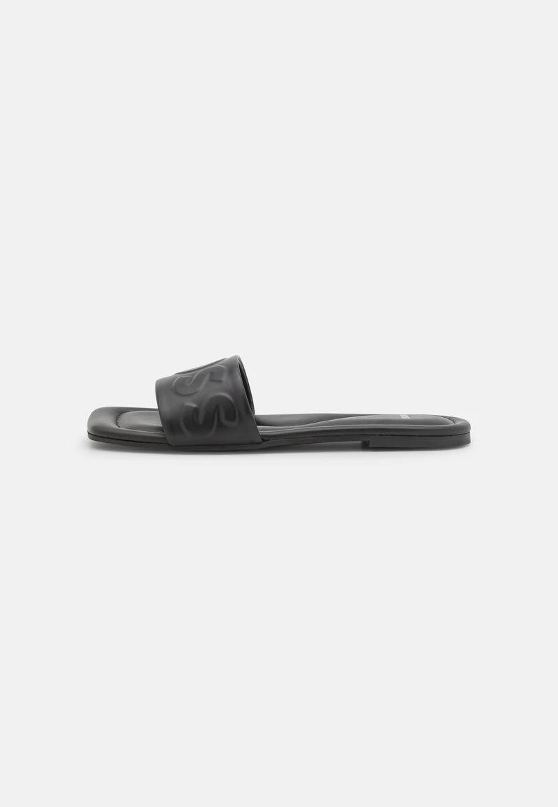 BOSS ADDISON SLIDE - Sandalias Planas - Black, Mujer 2 BOSS ADDISON SLIDE - Sandalias Planas - Black, Mujer - Imagen 2