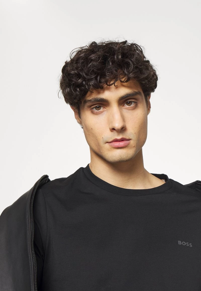 BOSS THOMPSON - Camiseta Básica - Black, Hombre 4 BOSS THOMPSON - Camiseta Básica - Black, Hombre - Imagen 4