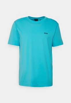 BOSS TEE - Camiseta Básica - Light Blue, Hombre