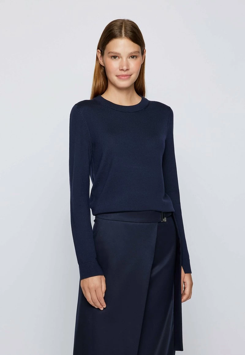 BOSS Jersey De Punto - Open Blue, Mujer 1 BOSS Jersey De Punto - Open Blue, Mujer