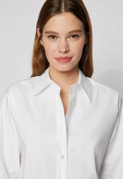 BOSS BACORA - Camisa - White, Mujer -Outlet BOSS Tienda a73b010e83304803a77eecaf491f2bc4