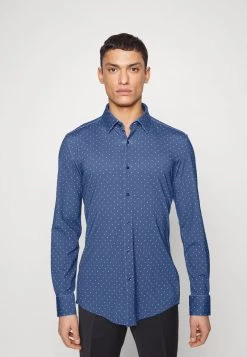 BOSS Camisa - Dark Blue, Hombre