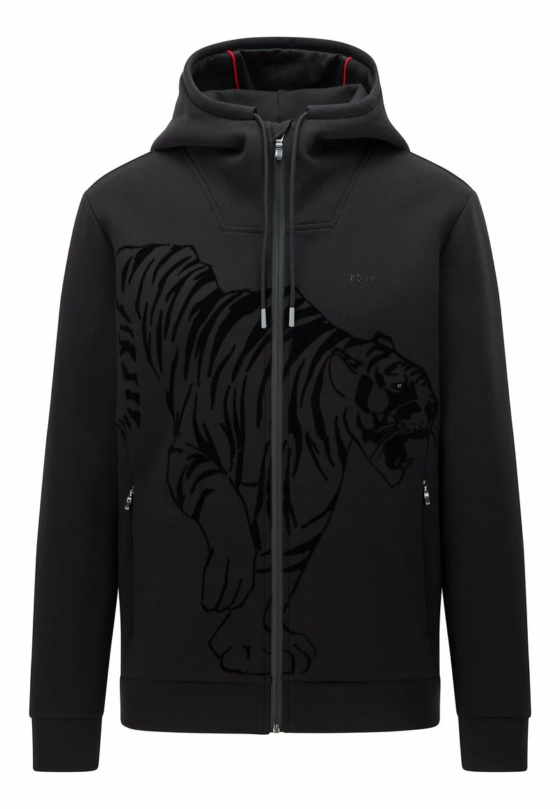 BOSS SELUX - Sudadera Con Cremallera - Black, Hombre 5 BOSS SELUX - Sudadera Con Cremallera - Black, Hombre - Imagen 5