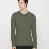 BOSS TEMPEST - Jersey De Punto - Open Green, Hombre