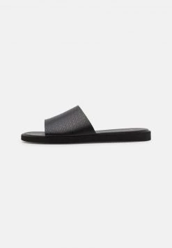 BOSS DARREL SLID - Sandalias Planas - Black, Hombre