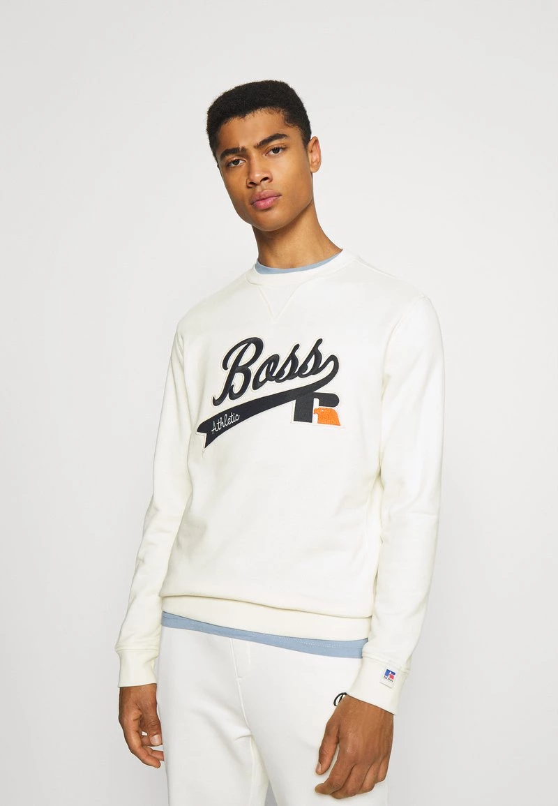 BOSS X RUSSELL ATHLETIC STEDMAN - Sudadera - Open White, Hombre 1 BOSS X RUSSELL ATHLETIC STEDMAN - Sudadera - Open White, Hombre
