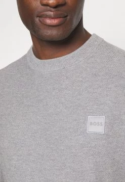 BOSS KATOURAL - Jersey De Punto - Silver, Hombre -Outlet BOSS Tienda aa2fdc3b7560431d875b4e0e680a07bf
