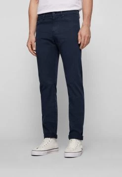 BOSS DELAWARE - Vaqueros Slim Fit - Dark Blue, Hombre