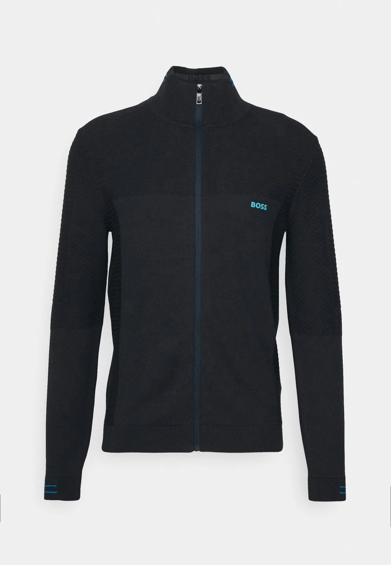 BOSS ZODIR - Sudadera Con Cremallera - Dark Blue, Hombre 5 BOSS ZODIR - Sudadera Con Cremallera - Dark Blue, Hombre - Imagen 5