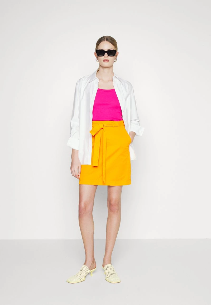 BOSS VARELLA - Minifalda - Medium Orange, Mujer 2 BOSS VARELLA - Minifalda - Medium Orange, Mujer - Imagen 2