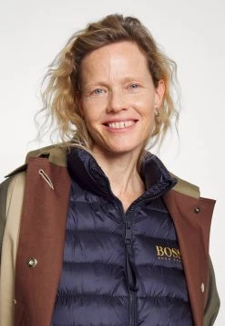 BOSS PEPULEA - Chaqueta De Entretiempo - Navy, Mujer -Outlet BOSS Tienda afefb769c2e54f1f8c3ff3084979f161