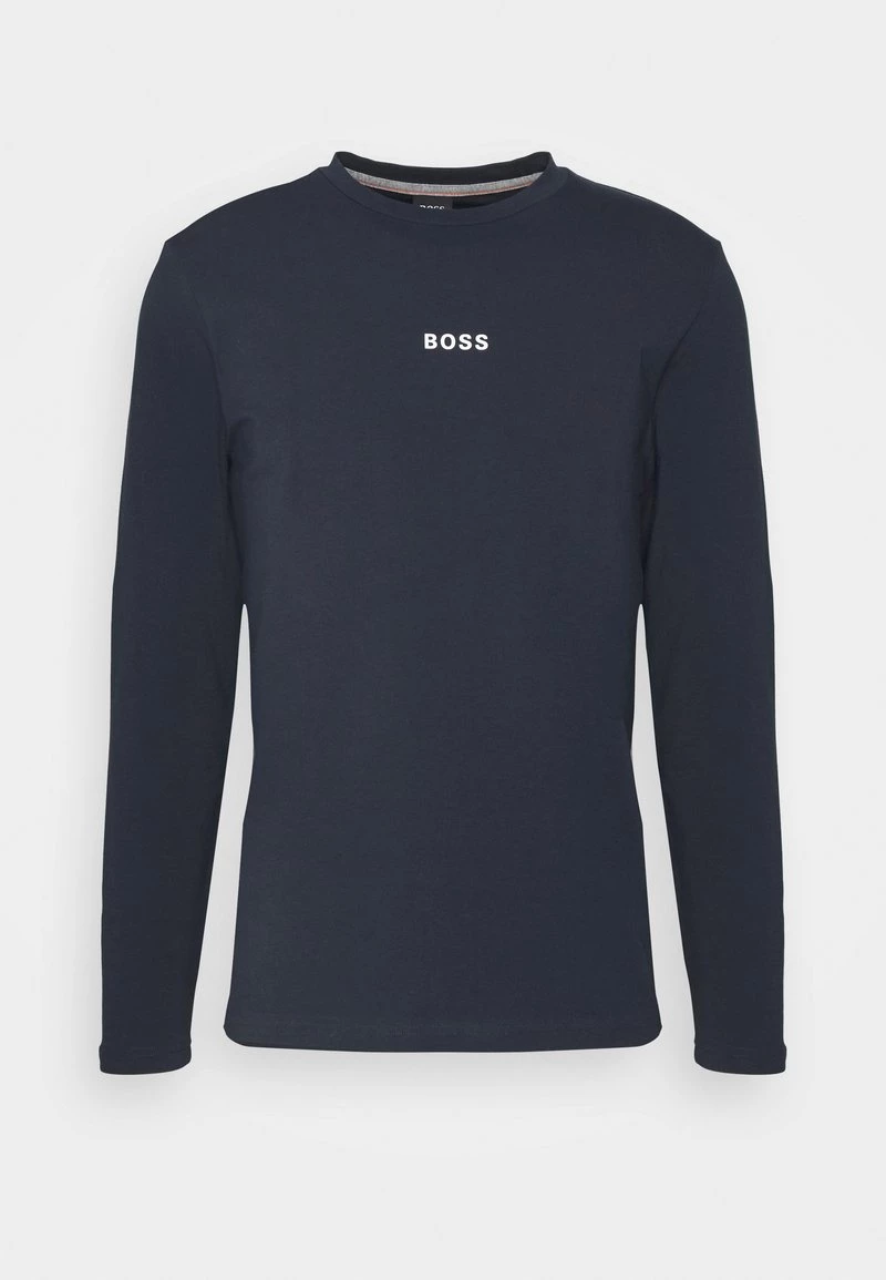 BOSS TCHARK 1 - Camiseta De Manga Larga - Dark Blue, Hombre 5 BOSS TCHARK 1 - Camiseta De Manga Larga - Dark Blue, Hombre - Imagen 5