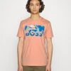 BOSS THINKING - Camiseta Estampada - Light/pastel Red, Hombre