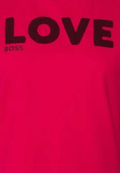BOSS ELINEA - Camiseta Estampada - Medium Pink, Mujer -Outlet BOSS Tienda b1123d1074a647dea04c619e06aeddff