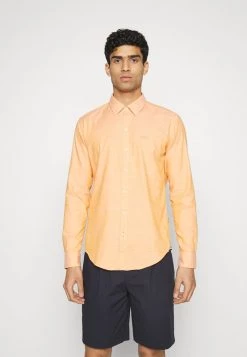 BOSS ROBBIE - Camisa - Medium Orange, Hombre