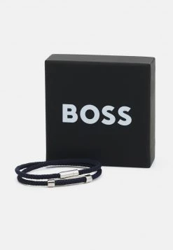 BOSS BELIN UNISEX - Pulsera - Navy, Unisexo -Outlet BOSS Tienda b1f6f51475c0420cb306b60c24caf047