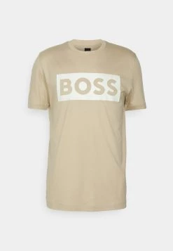 BOSS TIBURT - Camiseta Estampada - Light Beige, Hombre -Outlet BOSS Tienda b2dfd07cf3444136a7bcad8703e684af
