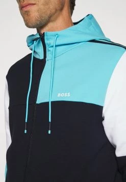 BOSS SAGGY - Sudadera Con Cremallera - Dark Blue, Hombre -Outlet BOSS Tienda b30c05104fed41a990baf883cf7515d5