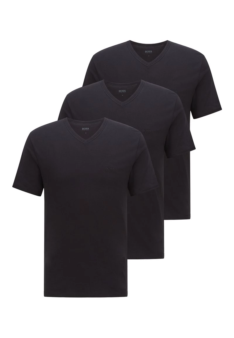 BOSS 3 PACK - Camiseta Interior - Black, Hombre 5 BOSS 3 PACK - Camiseta Interior - Black, Hombre - Imagen 5
