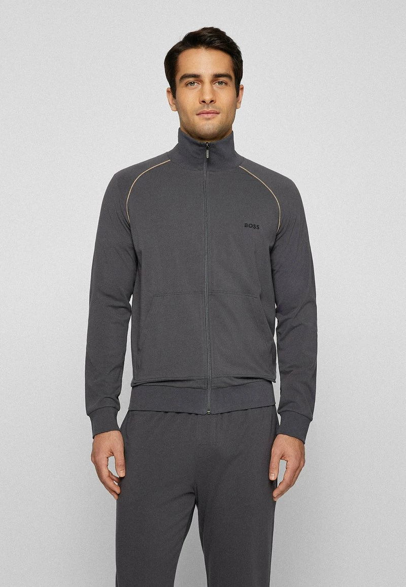 BOSS MATCH - Sudadera Con Cremallera - Dark Grey, Hombre 1 BOSS MATCH - Sudadera Con Cremallera - Dark Grey, Hombre