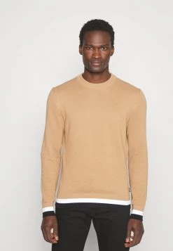 BOSS ECAIO - Jersey De Punto - Medium Beige, Hombre