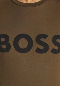 BOSS Thinking - Camiseta Estampada - Dark Green, Hombre 11 BOSS Thinking - Camiseta Estampada - Dark Green, Hombre -Outlet BOSS Tienda b80e13b4aec740f687bbb701f0d9bc68