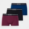 BOSS TRUNK 3 PACK - Culotte - Dark Blue, Hombre