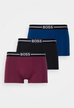 BOSS TRUNK 3 PACK - Culotte - Dark Blue, Hombre