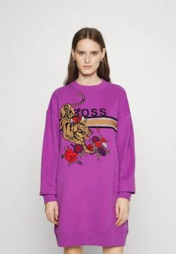 BOSS ELABINA - Vestido Informal - Bright Purple, Mujer