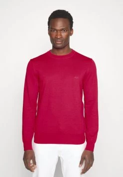BOSS PACAS - Jersey De Punto - Dark Pink, Hombre