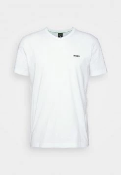 BOSS TEEVN CURVED - Camiseta Estampada - White, Hombre -Outlet BOSS Tienda ba049b0b71674b41bbca4ff54d496232