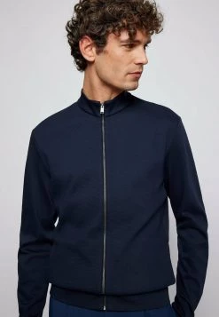 BOSS SKILES 43 - Sudadera Con Cremallera - Dark Blue, Hombre -Outlet BOSS Tienda badbb2b88ca9486d987f4ca334462b4a