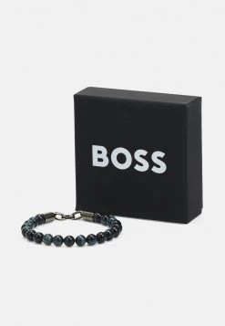 BOSS CHAIN UNISEX - Pulsera - Dark Blue, Unisexo -Outlet BOSS Tienda bb3f3583fad043fcb5e66af76e888102