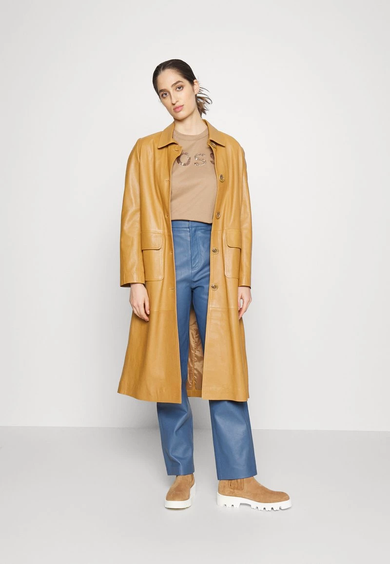 BOSS ELOGO - Camiseta Estampada - Open Beige, Mujer 2 BOSS ELOGO - Camiseta Estampada - Open Beige, Mujer - Imagen 2