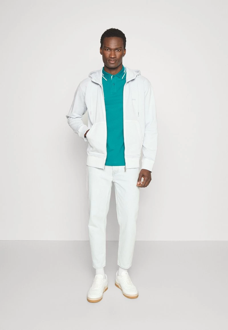 BOSS ZEFADE - Sudadera Con Cremallera - Open Grey, Hombre 2 BOSS ZEFADE - Sudadera Con Cremallera - Open Grey, Hombre - Imagen 2