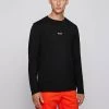 BOSS TCHARK 1 - Camiseta De Manga Larga - Black, Hombre