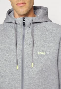 BOSS SAGGY - Sudadera Con Cremallera - Light Pastel Grey, Hombre -Outlet BOSS Tienda bc49d6f05f7d47bab4472a876526c4b1