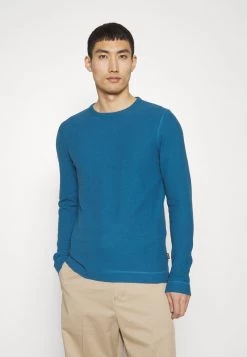 BOSS TEMPEST - Jersey De Punto - Medium Blue, Hombre