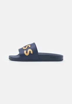 BOSS BAY IT SLID UNISEX - Chanclas De Baño - Navy, Unisexo