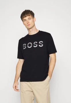 BOSS TANEK - Camiseta Estampada - Black, Hombre