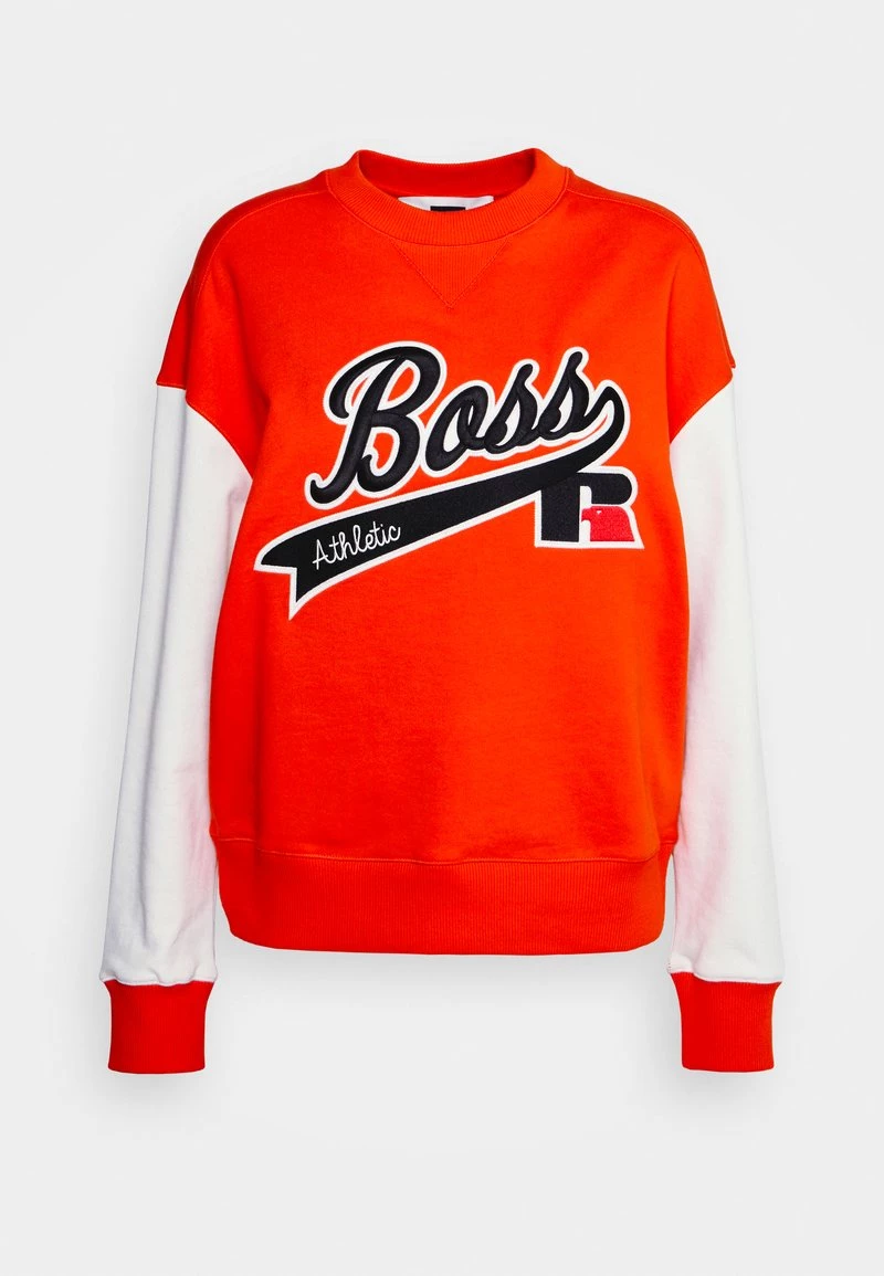 Boss X Russell Athletic ERAISA - Sudadera - Orange, Mujer 7 Boss X Russell Athletic ERAISA - Sudadera - Orange, Mujer - Imagen 7