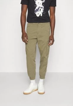BOSS SEILAND - Pantalones Cargo - Open Green, Hombre