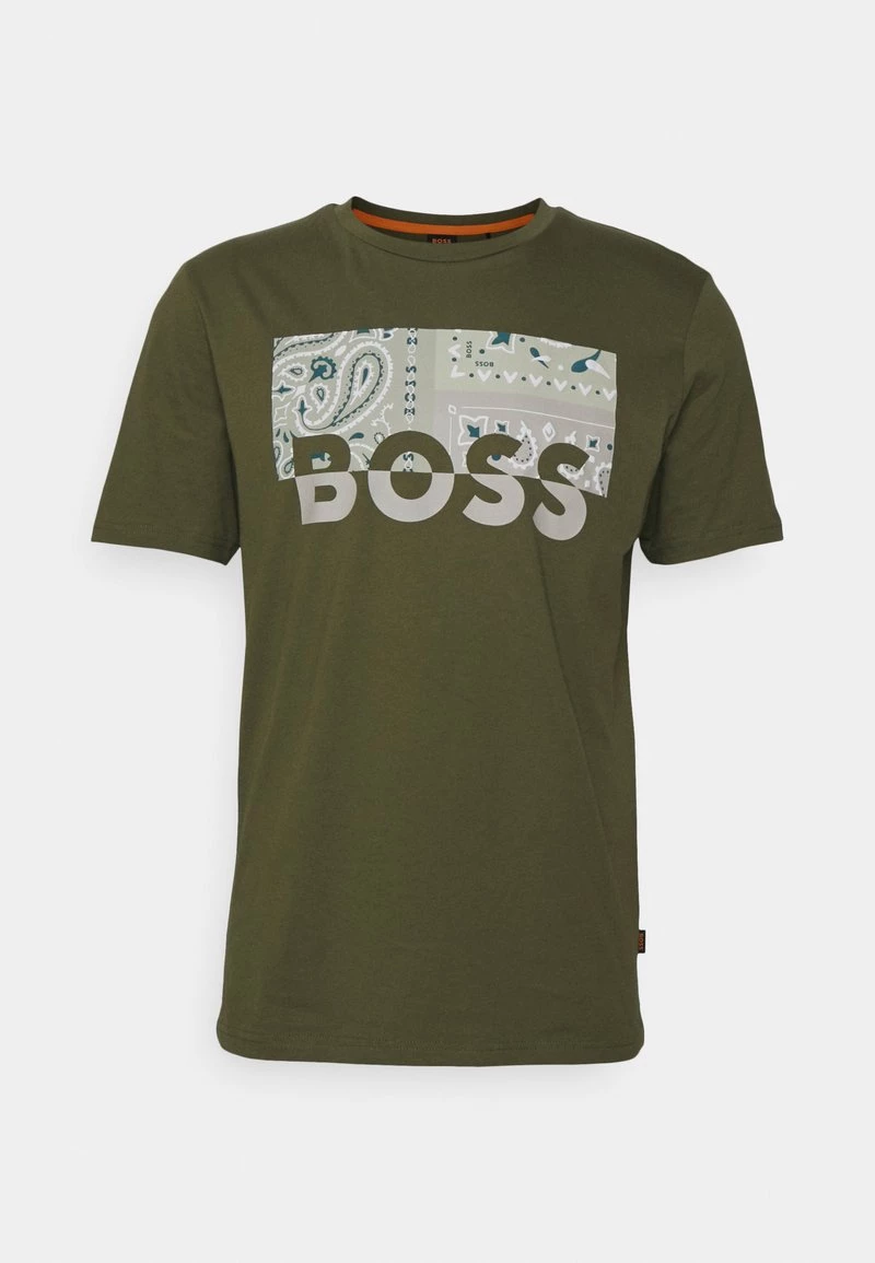 BOSS THINKING - Camiseta Estampada - Open Green, Hombre 5 BOSS THINKING - Camiseta Estampada - Open Green, Hombre - Imagen 5