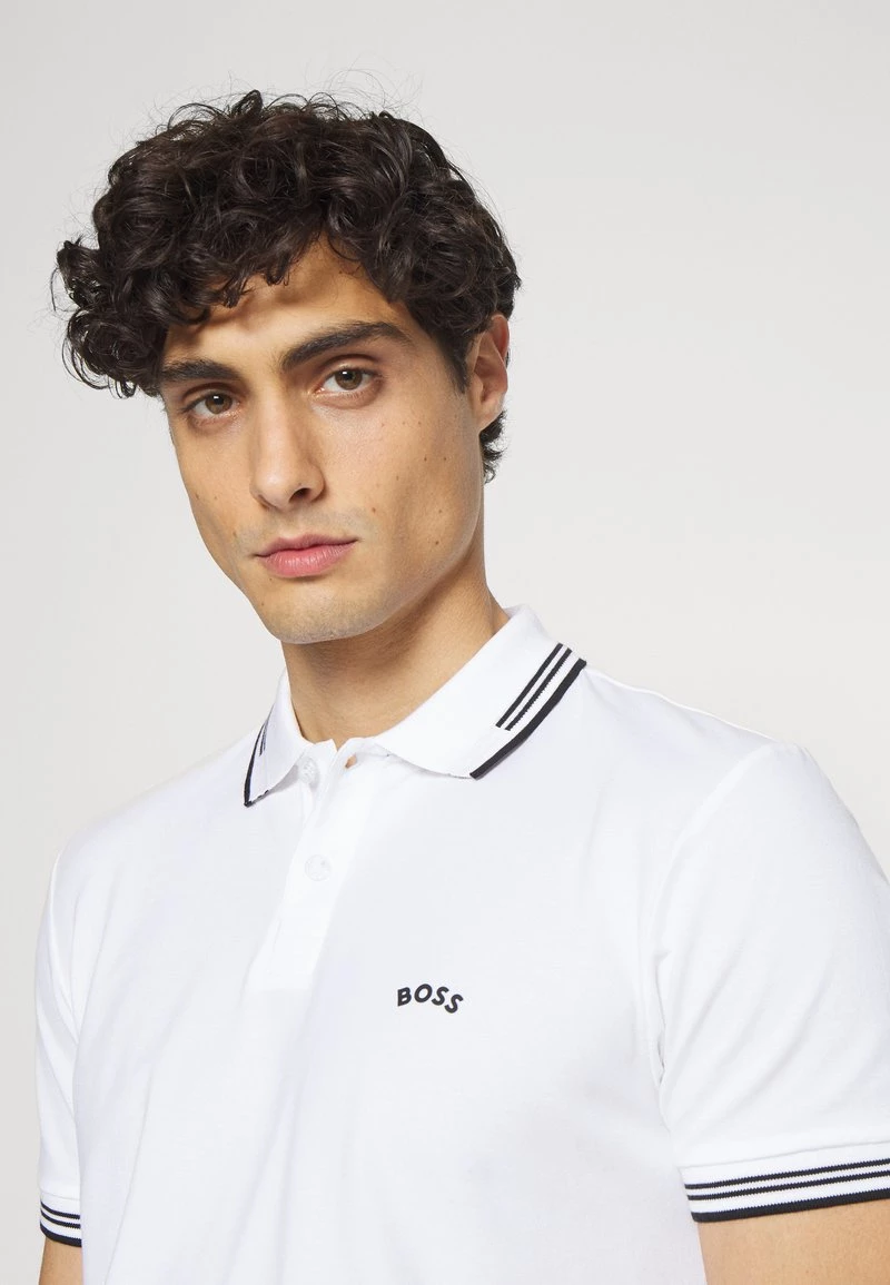 BOSS PAUL CURVED - Polo - White, Hombre 4 BOSS PAUL CURVED - Polo - White, Hombre - Imagen 4